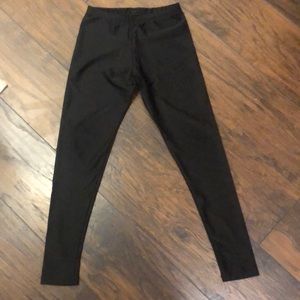 EUC Cheryl Kids stretch dress leggings with sheen